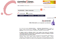Desktop Screenshot of jacaranda.germinaciones.org