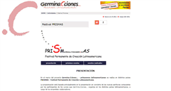 Desktop Screenshot of prismas.germinaciones.org