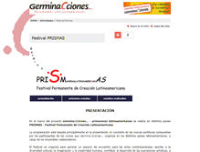 Tablet Screenshot of prismas.germinaciones.org